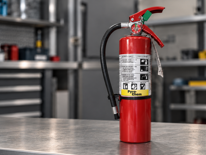 Fire extinguisher inspection service